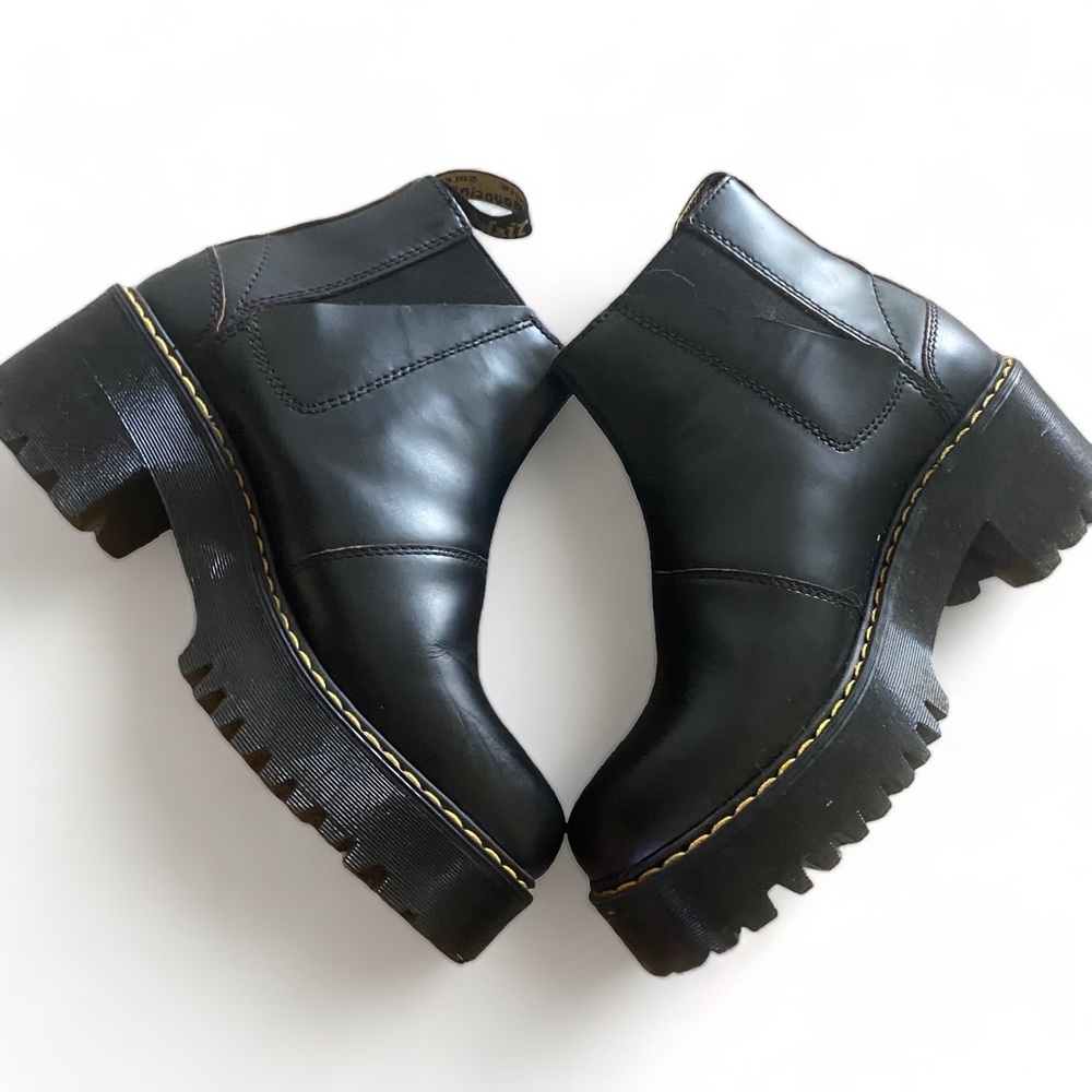 Dr. Marten Rometty Chelsea Sz 7 Vintage Black